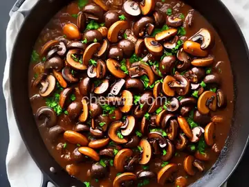 Burgundy Mushrooms