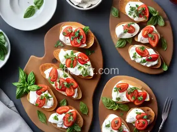 Burrata Bruschetta with Figs
