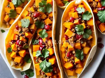 Burrito Butternut Squash Boats