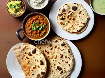 Buss Up Shut Paratha Roti