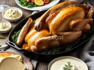 Butter-Blanketed Turkey
