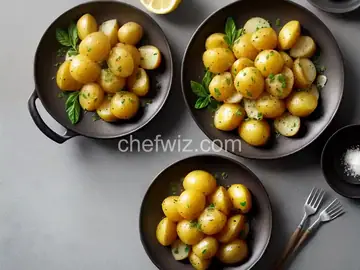 Buttered Potatoes With Salted Lemon