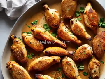 Butterflied Garlic Parmesan Drumsticks