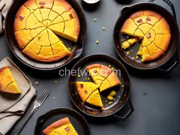 Buttermilk Cornbread with Bacon and Corn