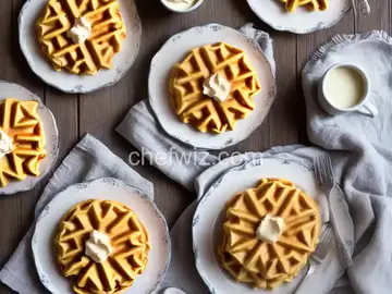 Buttermilk Vanilla Waffles Recipe