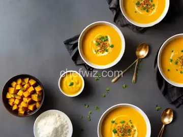 Butternut Squash, Potato and Ginger Soup