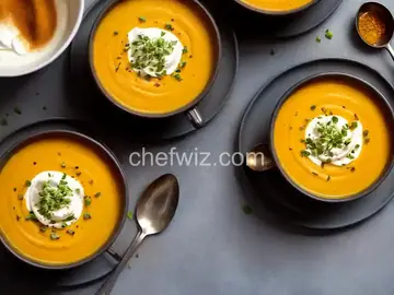 Butternut Squash Soup with Cream Cheese