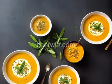 Butternut Squash Soup with Sage