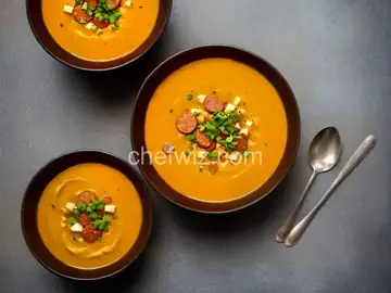 Butternut Squash and Spicy Sausage Soup