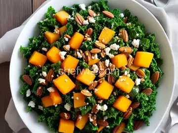 Butternut and Kale Salad