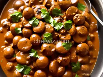 Button mushroom masala (dry)
