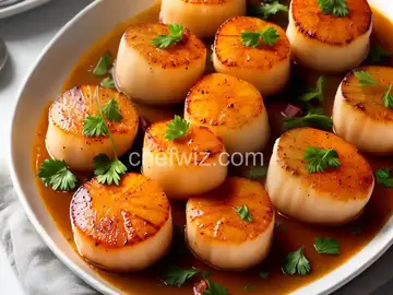 Buzzard's Bay Bourbon Scallops