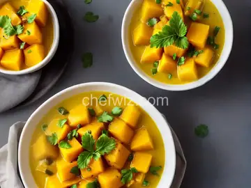 CHIBHDA-DHOKLI NU SAAK. (MUSKMELON CURRY)