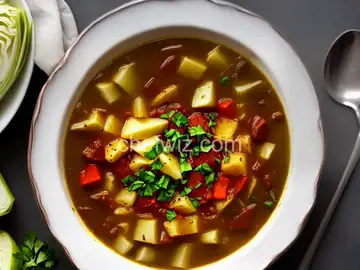 Cabbage Borscht Mennonite Soup