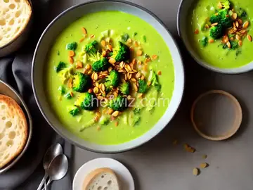 Cabbage, Leek, and Broccoli Soup