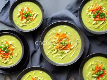 Cabbage Veggie Cream Soup