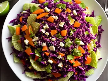 Cabbage and Beet Slaw