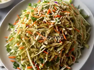 Cabbage and Jicama Slaw