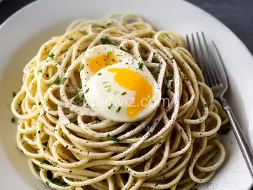 Cacio E Pepe Egg Noodles