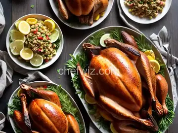 Cajun Brined Turkey-Two Ways