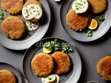 Cajun Catfish Cakes with Remoulade