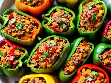 Cajun Style Stuffed Peppers