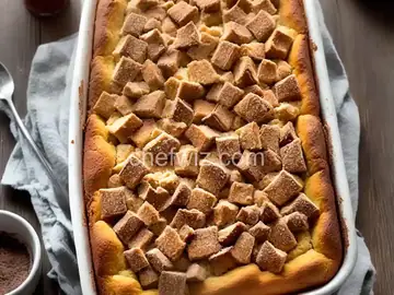 Cake Doughnut Bread Pudding