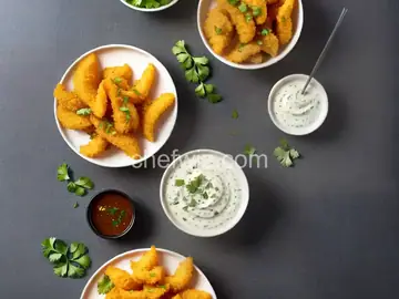Calamari Fritti with Creamy Ponzu Dipping Sauce