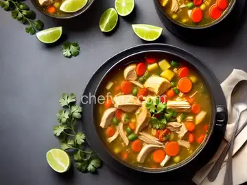 Caldo De Pollo (Mexican Chicken Soup)