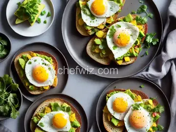 California Avocado Toast with Fried Egg
