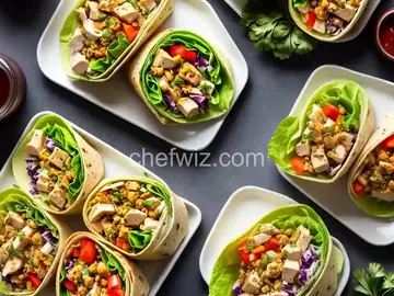 California Club Chicken Wraps