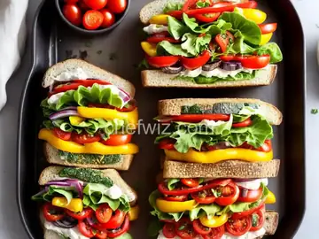 California Grilled Veggie Sandwich