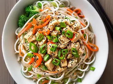 California Roll Rice Noodle Bowl