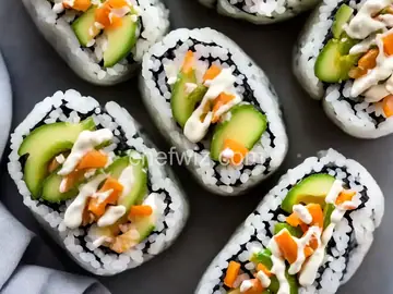California Rolls with Cream Cheese