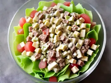 California Waldorf Salad Gelatin Mold