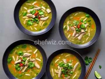 Cambodian Lemongrass Chicken Soup