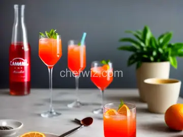 Campari-Orange Pops