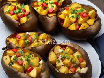 Campfire Baked Potatoes