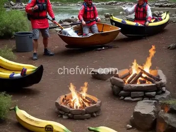 Campfire Banana Boats