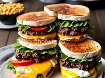 Campfire Breakfast Sandwich