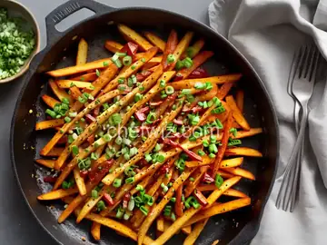 Campfire Garlic Fries