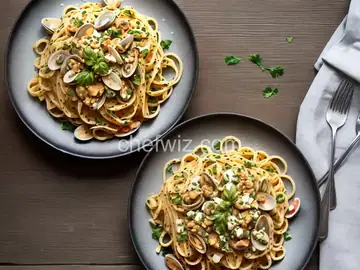 Camping Pasta with Clam Sauce