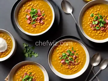 Canadian Yellow Split Pea Soup with Ham