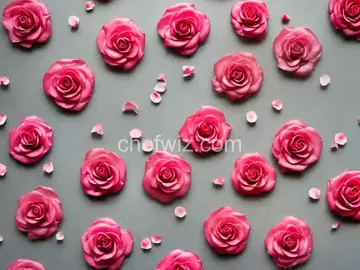 Candied Rose Petals