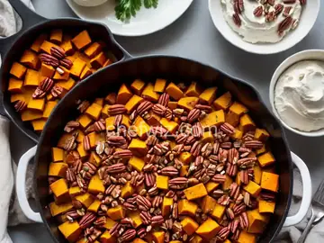 Candied Yams with Pecans