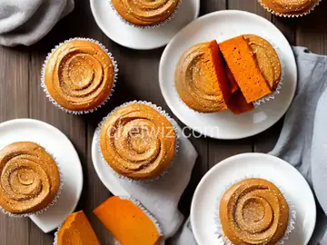 Candy'D Sweet Potato Cupcakes with Brown Sugar Icing