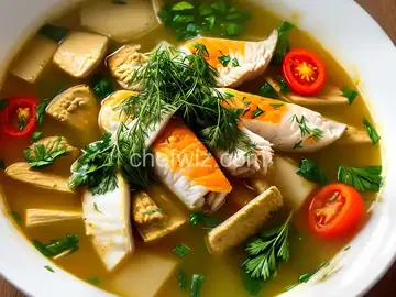 Canh Chua Cá Thì Là (Vietnamese Fish Soup With Tomato and Dill)