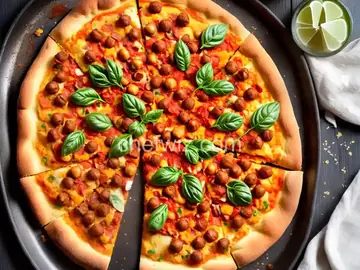 Canned Chickpea Pizza Crust