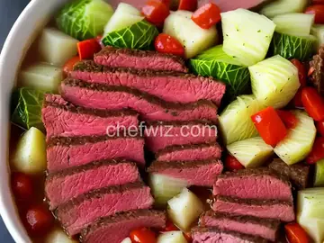 Canned Corned Beef and Cabbage