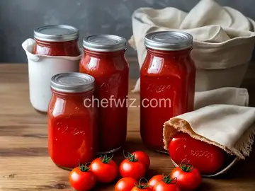 Canning Tomato Sauce from Fresh Tomatoes